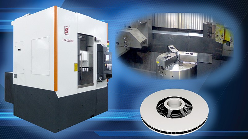 刹车盘立式车床